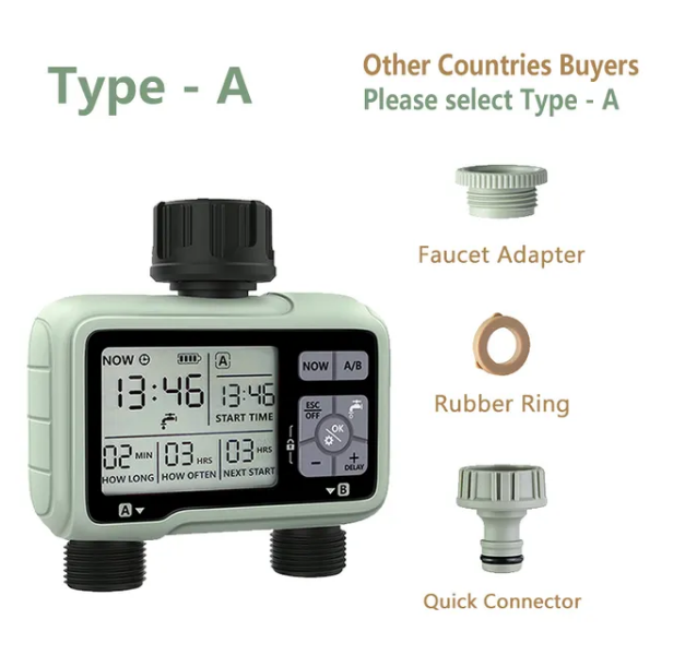 2-Outlet Water Timer