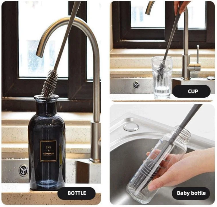 Long Handle Silicone Brush